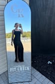 Elegant dress that was so comfortable and hugged my body just right. Being under 5'5, I was nervous it was gonna be too long, but it fit just right!! - Taylor W.