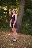 My daughter ordered this dress for her homecoming dance. She loved the fit of it and it was very comfortable for her. The only thing with this dress is that we had to fix the front. It didn't come tucked, so we had to do that ourselves. Overall, the dress was great. We will definitely be shopping here for future dances! - Rachelle F.