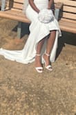 I got a size 7 and it fits me perfectly.  I was able to walk around with no problem - Helen W.