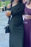 Bought this dress for a wedding guest dress in the fall and absolutely love it! It looks so elegant and got a lot of compliments on it. It's also so comfortable! - Emmalee P.