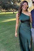 Fit great, flattering and comfortable! I would recommend buying this dress. - Kristine