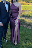 Such a flattering cut, and the color is so beautiful!! I had to iron it before wearing, but I definitely got compliments all night - Emme M.