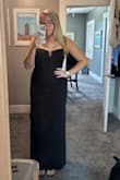 Super comfortable, true to size, needed to use a sticky bra, but overall great dress. Good quality. - Emily E.