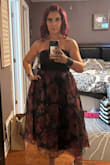 Bought the dress to attend a wedding, and it was perfect for the occasion. Dress fits true to size, purchased a medium. This was my second time ordering from this company, and I absolutely love the quality of all the pieces I've received will definitely be purchasing again. - Helen P.