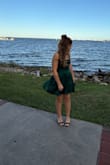 My daughter really adored her hoco dress, which is great because I only ordered one lol. The fit is really beautiful. Little on the short side, but we put her softball shorts under it, and that fixed that. The straps are adjustable since it's the lace up back. Color is absolutely stunning! SO happy with it! - Heather M.