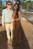 The fit was true to size. The material was so flowy and super comfortable. The length was just right with the 2 inch heels I wore. Overall, it's pure perfection! Highly recommend. - Renae O.
