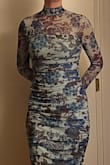 The ruching on this dress makes the fit very flattering, and it was very comfy. I put a blazer over it for work and still got a ton of compliments. - Emily E.