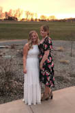 I wore this for my Bridal Shower and got so many compliments! It fit perfect! The length was perfect... I wore flat sandals, and no hem needed! I definitely reccomend. - Emily S.