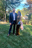 This dress was so stunning! And it fit me like a glove! I got so many compliments. I wore it to an outdoor October wedding! And the color was so unique and perfect for the outdoor October weather. The quality was great as well. - Olga B.