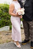 Color was exact, fit was perfect, length was spot on. Midi dresses are more like maxi's on me, so it was perfect! Wore it to my mom's small wedding. - Danielle C.