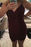 I ordered an XL but am usually a L (wear size 8 pants, 28 jeans) so I would order a size up. Very flattering on though - Mallory R.