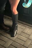 Absolutely love these! I've been looking everywhere for the perfect black boot, and these were the best price and surprisingly so comfy! Wore them out in Nashville and my feet were fine all night, definitely recommend! - Emma S.