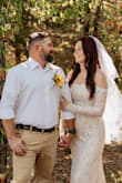 I bought this last minute for an elopement. It came quickly and was absolutely gorgeous! It fit perfect and was very comfortable. I felt like a princess. I got so many compliments. Everyone wanted to know where I got my dress from. - Elizabeth M.