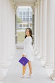 I love this dress!! the bow is so elegant and looked beautiful for my grad photos! - Riley R.