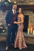 Wore this to a black tie wedding and felt so beautiful! Being 5'2, I did get it hemmed into a "high-low" style and it worked out perfectly! Felt a little snug around the legs. I did end up wearing shape wear just to feel a little more comfortable in the tummy area. - Ashley S.