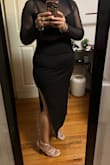 At first, I wasn't convinced, but after putting it on, I loved it. The fabric is adjustable and shapes the body. - Sindy R.