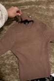 So disappointed; the very first time I put it on, the collar immediately separated from the dress in the front. It looked so good for about a minute though! - Kelsey W.