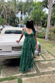 This dress was truly better than perfect for me; a bit tight on the chest/breast area but manageable. I got so many lovely compliment about the style, fabric/texture, and quality of the dress. - Maria J.