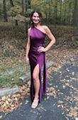 The dress was perfect. The color, the fit, the length, everything. My daughter picked it out for me to wear to her wedding. I'll cherish it forever. I was glowing with happiness for her. Thank you so much - Lesleigh F.