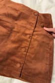 Came with a button missing. It was in the bag and not attached to the skirt. I tried to exchange but my size is sold out. I opted to return and Lulus is now charging me shipping for a return. - Nikki C.