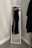 Super comfortable, good quality, beautiful color, and perfect length! Since I am a little bit on the shorter side (but have a more athletic body and wider midsection and back requiring mediums), usually Mediums are too long. But this dress is perfect floor length for 3 inch heels. It's just so simple and elegant. Can't wait to wear it to my boyfriend's marine corps ball! - Teresa D.