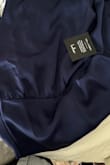 I ordered the dress in slate blue, but it looks more like a navy. Other than that, the dress fits nicely - a bit tight but still comfortable - Andrea V.