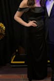 I wore this to a gala, and it was super comfy and nice quality! I got many compliments, and it did not ride up like other dresses I've had of a similar style. I am 5'9.5" and wore 2.5" heels, and it was still a perfect length! - Jacqueline H.