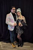 Worse this for a NYE rock show, and it was so comfortable and sparkly. - Anna S.