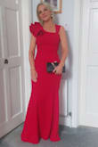 Wore this to a wedding and it was just beautiful. Got lots of compliments. Small fit perfectly, however, a little long. I am 5.3 and needed to get it taken up an inch or so. The quality is outstanding, really heavy material. I am also going to wear it to a Christmas party. Would definitely recommend Lulus. - Niamh B.