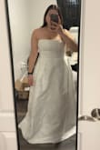 At first, I was hesitant to buy it since there were no reviews. This dress completely exceeded my expectations! The material is thick and heavy. The length is perfect. I simply loved it! - Triccia A.