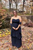 I absolutely loved this dress! I wore it to a wedding and got so many compliments throughout the day. The fit was incredibly flattering, even though I've gained a bit of weight recently, I still felt confident and beautiful the whole time. It was comfortable enough to wear for hours. I'd highly recommend this dress to anyone looking for something elegant, comfortable, and confidence-boosting! - Ellen S.