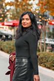 Absolutely love this top! It's buttery soft, fits perfectly true to size, and feels amazing on the skin. The stretch and shape are super flattering - hugs in all the right places without feeling tight. Perfect for layering or wearing on its own. Total wardrobe staple! - Shruthi N.