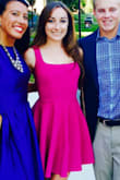 great dress. wore it for a work event in las vegas and it was just fun enough to fit in but not too inappropriate to be worn with work. Been wearing it to weddings/events since. it's brighter than the picture shows, but overall I am happy with the buy.
i am 5'3 120lbs - Ashley R.
