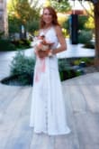 I wore this dress for our vow renewal and 30th wedding anniversary. I had purchased a different dress originally, but was having second thoughts about it and when I saw this dress on the Lulus website it just spoke to me. Everyone told me it was perfect. It fit well. I only had to have it hemmed. It was comfortable, feminine, and I felt absolutely beautiful in it. I highly recommend it. - Carolyn A.