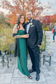I've had this saved for months just knowing it would make the perfect fall wedding dress! Being tall, I never know what size to get and ended up getting a M first, which was far too small in the bust but fit perfectly elsewhere. The large was slightly too big in the bust, but I have a smaller than average chest so I'd say for someone who normally fits a L, it's perfect! Got compliments all night! - Alena V.