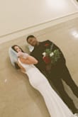 Perfect fit and very elegant! I felt amazing in this wedding dress! It was everything I hoped for. - Angelica O.