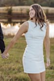 This dress fit me so well and looked stunning! Perfect length and everything! - Lacey M.