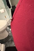 Dress is very elegant but the stitching on the side of the dress was poorly done.   I didn't have time to return it so had to have my seamstress fix the dress. - Dee C.