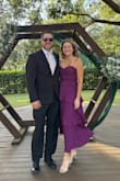 It's the perfect dress for a wedding guest. The length hit perfectly and I got so many complements on the tiers of the dress and color. - Patience B.