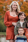 This is a gorgeous dress! Pros - the dress is well made and a gorgeous color. It is thick with a lining underneath. Cons - It was tricky to find a bra for this dress because of the neckline. I ended up having to use safety pins to keep the dress up so the bra wouldn't show. It is a bit tight in the stomach; however, I kept my regular size medium. - Morgan G.