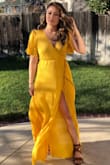 Love this dress! Was worried my height would make it seem like I was drowning in material, but it was beautiful and fit in all the right areas! Would highly recommend. - Alyssa P.