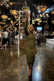 The dress is as described/expected. It's form-fitting but not constricting at all. I was able to dance the night away. - Dallice G.