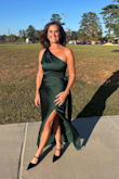 I purchased this dress for a formal wedding. The color is to die for, it fits like a glove, was very comfortable, and I received multiple compliments!
10/10 would recommend - Shai W.