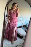 The perfect dress for my brother's wedding. I had to take in the straps, but other than that, it's the perfect color, great material, supportive, and comfy. I got so many compliments on it as well! - Cailyn H.