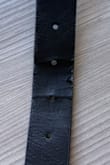 After wearing this belt about 8 times in 2 weeks, unfortunately, it's already peeling and has creases. - Katelyn B.