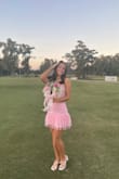 This dress was exactly like what I ordered! It came in super quick and was perfect for my homecoming dance. The fit was perfect, and the dress was too cute! - Hadley M.
