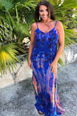 I wore this on my honeymoon in Turks and Caicos and by the end of the night it was almost exhausting with the amount of compliments I received! The color of this dress is even more amazing and intriguing in person and it hugs your body perfectly! Put this baby up against some sun kissed skin and you have just hit the Lulus jackpot. I did a lot of walking pavement/beach so I wore it with some flat sandals and just picked the dress up a little so I didn't step on it, which is no biggie for me. Do yourself a favor, buy the dress! It's a total head turner! Ask your husbands, mine couldn't stop taking pictures of me! - Tricia I.