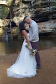 I bought this 9 days before eloping, praying this dress would fit, and it was a dream come true! I felt like a true princess in this on my special day. I couldn't believe the price was so affordable for something so beautifully designed. - Michelle F.