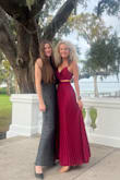 SUPER fun dress to twirl on the dance floor. Gorgeous red color :) - Elise T.