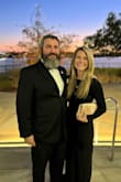Loved this dress I bought for the ball my husband and I attended. It was cold, and the long sleeves were perfect. I loved the v in the back. I received so many compliments. The dress was perfect. - Ashley G.